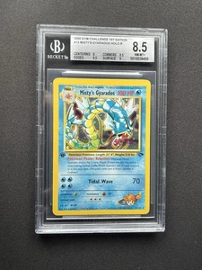 Pokemon Vintage Misty’s Gyarados Holo 1° Edizione - Sfida Palestra - BGS 8.5 - Foto 1 di 2