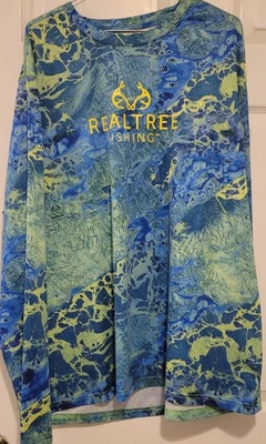 Realtree By Staghorn Sportswear Shirt Long Sleeve Sz XXL Fishing Boating Outdoor - Image 1 of 4