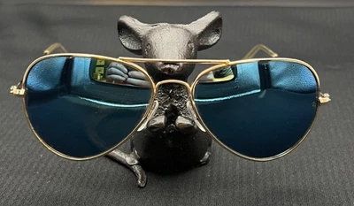 Óculos de Sol Ray-Ban Aviador - RB3025 - 135-58-14 - Fabricado na Itália - com Estojo - Imagem 1 de 4