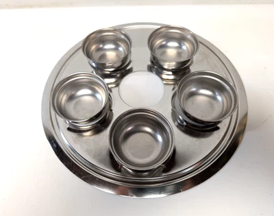 Vintage Vollrath Egg Poacher 11"  Insert Stainless Steel with 5 inserts VGC - Image 1 of 3