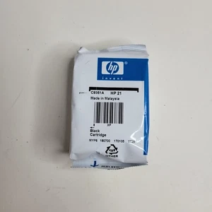 HP C9351AN 21 Black Ink for DeskJet D1320 D1330 Sealed - Picture 1 of 4