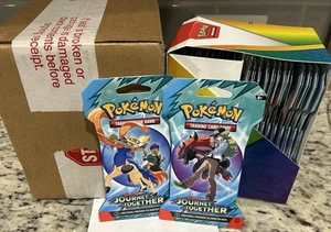 Lot of 50 Pokemon Journey Together Sleeved Booster Packs Sealed - Free Shipping - Picture 1 of 1
