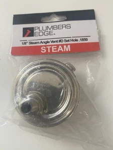 Neu Klempner Edge 1/8" Außengewinde Anschluss Dampf Winkel Entlüfter #D Set Loch .1850 - Bild 1 von 3