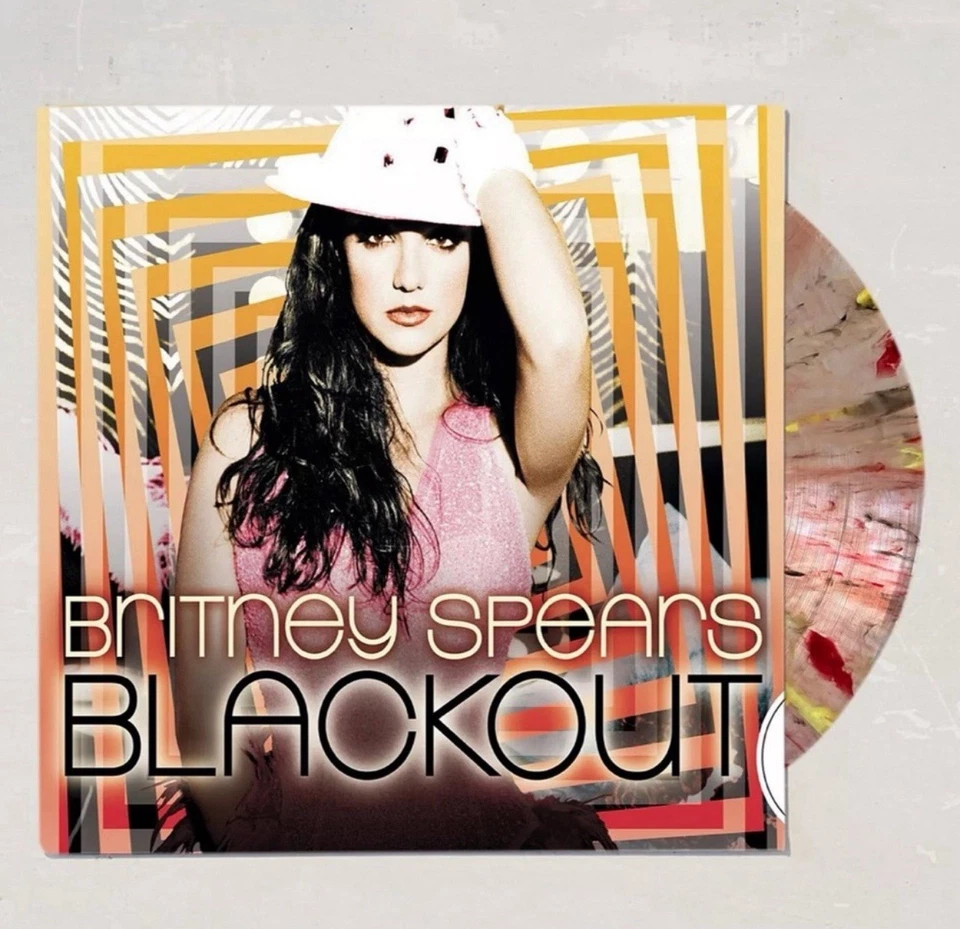 NEW - RARE - BRITNEY SPEARS - BLACKOUT - URBAN OUTFITTERS EXCLUSIVE VINYL - Image 1 of 4