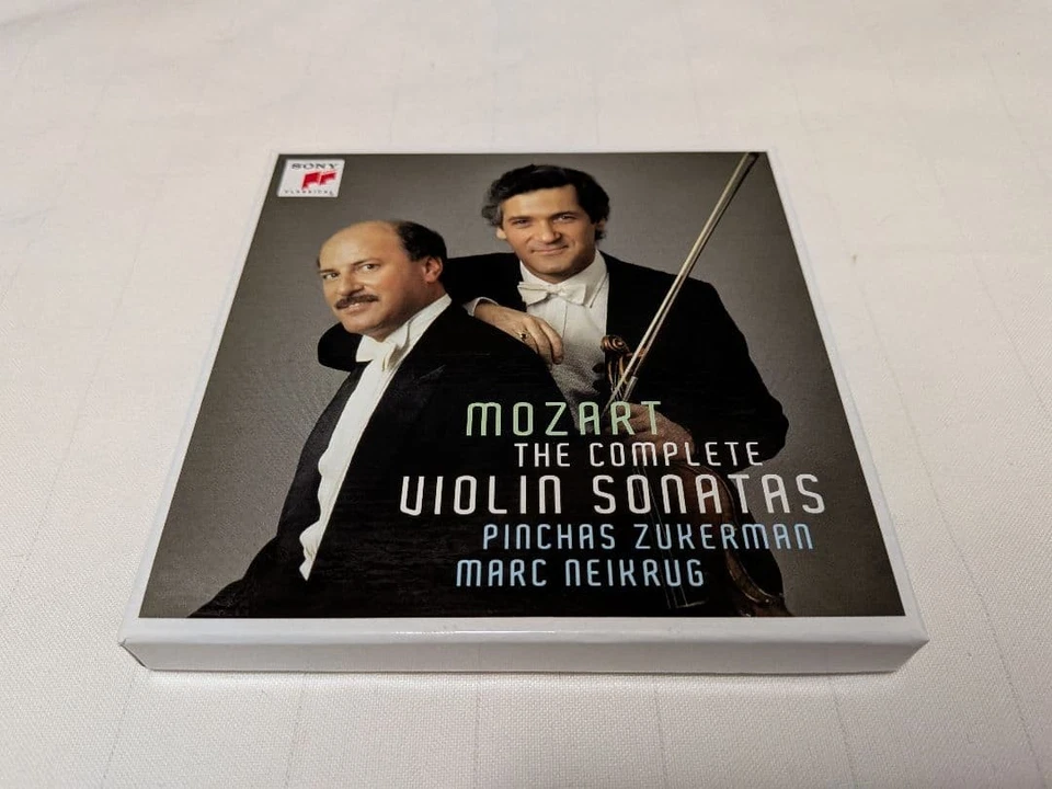 MOZART THE COMPLETE VIOLON SONATAS Artistes : Pinchas Zukerman, Marc Neikrug m - Photo 1/4