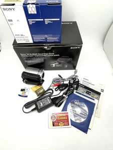 SCATOLA APERTA Sony Handycam DCR-SR45 videocamera HDD portatile MAI USATA - Foto 1 di 14