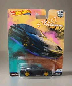 Hot Wheels Car Culture Street Tuners '96 Nissan 180 SX Type X Premium ⚫ Real Rid - Picture 1 of 8