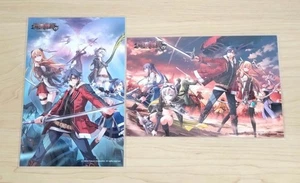 Set 2 carte Trails serie stampa cristallo Rix Arisa Elliot Laura Makius dovere pagato - Foto 1 di 2