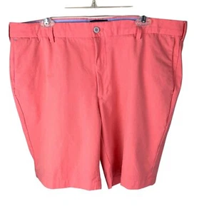 Pantaloncini da golf PETER MILLAR uomo 38 corone artigianali rosa salmone casual elasticizzati preppy - Foto 1 di 4