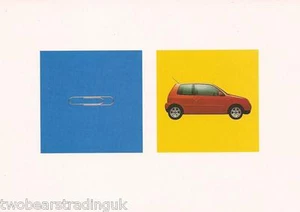 Postcard: Volkswagen Lupo - A Great Little Idea: Paperclip (Boomerang Promo) - Picture 1 of 2