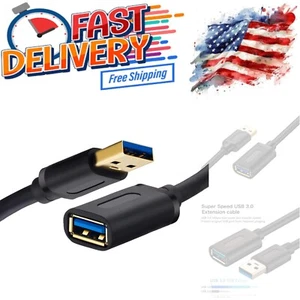 25Ft USB 3.0 Extender Cable with Shielding - Clear Signal & High Performance - Picture 1 of 8