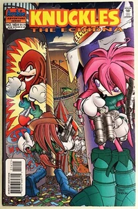 KNUCKLES The Echidna Comic Book #14 CHAOTIX CAPER 2 of 3 Bagged & Boarded NEW - Picture 1 of 3