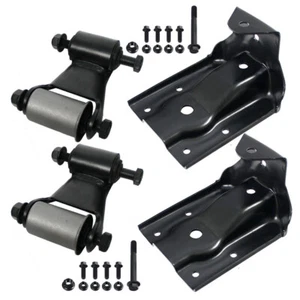Rear Leaf Spring Hanger Bracket and Shackle Kit for Chevy Silverado GMC Sierra - Picture 1 of 12