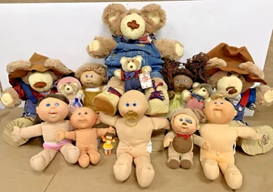 Lote De Colección Años 80 Años 90 CPK Repollo Parche Niño Piel Osos Xavier Roberts - Imagen 1 de 22