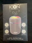 Icon Beauty Led Mini Humidifier Led, Adjustable Mist, Usb Charge, New In Box