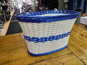 Schwinn stingray SLIK CHIC Vintage Original Basket Blue White Fairlady Holleywoo - Picture 1 of 8