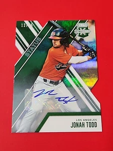 Jonah Todd 2017 Panini Elite Extra Edition Status Auto 12/25, Los Angeles Angels - Picture 1 of 5