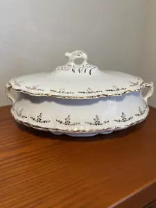 Homer Laughlin Hudson Covered Oval Dish 10.5”L 7.5”W 3”Deep J6N Elegant - Picture 1 of 14