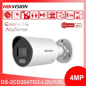 Hikvision DS-2CD2047G3-LI2UY/SL 4MP ColorVu Two Way Audio PoE Network IP Camera - Picture 1 of 4