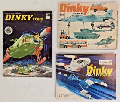 Three (3) Dinky Toy Catalogues 1971, 1974, 1977 Very Good To Excellent Condition - Image 1 of 4