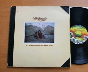 Melanie Stoneground Words 1972 EX Gatefold Neighborhood Records NRS 47005 - Picture 1 of 9