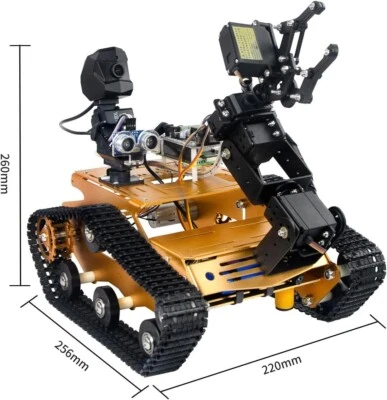 XiaoR Geek Raspberry Pi Smart WiFi Robot Car Kit - Image 1 of 4