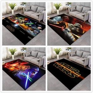 3D Kids Star Wars Carpet Bedroom Living Room Anti-Slip Rug Doormat Floor Mats - Picture 1 of 12