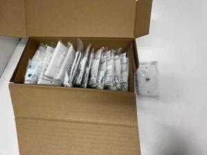 QTY 15 Eaton 1-Gang Single Coaxial Cable Wall Plate Video Jack F-Type CATV 1172W - Picture 1 of 7