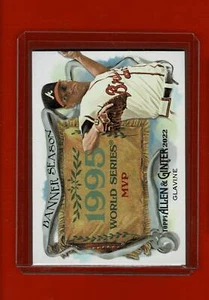 2022 Topps Allen & Ginter #BS-34 Tom Glavine Banner Seasons HOF - Picture 1 of 2