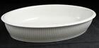 Wedgwood Windsor Ribs and Dots Oval Baker 502461