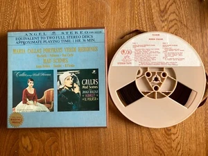 EMI / ANGEL STEREO MARIA CALLAS Reel To Reel Tape VERDI HEROINES / MAD SCENES - Picture 1 of 7