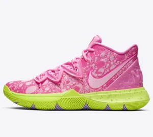 Nike x SpongeBob SquarePants Kyrie 5 "Patrick Star" - 18 - CJ6951-600 SBSP QS V - Picture 1 of 6