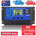 Solar Charge Controller Auto Panel Charger Controller 12v/24v Pwm Regulator Au