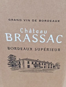 Nur Drei! vom 139 WDPunkte 3x Château Brasac 17 Bordeaux Supérieur 750ml 14% - Bild 1 von 4