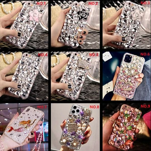 For Honor 200/200 Lite/X6B/X7B/X8B Case Bling Diamonds phone Cover + Lanyard - Picture 1 of 20