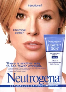 Neutrogena Julie Bowen 2003 cuidado de la piel anuncio de revista 1 página - Imagen 1 de 1