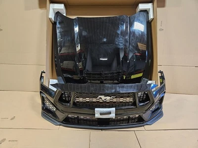 Parachoques delantero negro sombra G1 despegue Ford Mustang GT S650 2024-2025 Foto 1 de 3