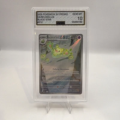 Reuniclus 212 Sv: Scarlet & Violet Black Bolt Promo AGS GEM MINT 10 - Image 1 of 2