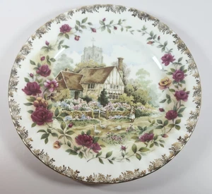 Piatto Royal Albert Old Country Roses Cottage 8" usato in ottime condizioni - Foto 1 di 8