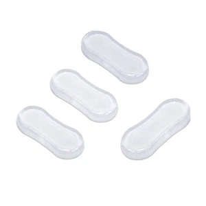 Silicone Toilet For Seat Cushion Bumpers Set of 4 Quiet and Comfortable - Picture 1 of 6