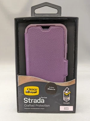 OtterBox Strada Case for iPhone Xs & iPhone X Non Retail Packaging, Royal Blush - Image 1 of 4