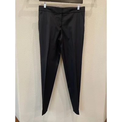Pantalones de vestir Stella McCartney negros 100 % lana talla 40 (US 6) Foto 1 de 4