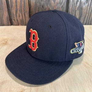 Gorra Boston Red Sox New Era 59Fifty 7 1/8 2013 Serie Mundial Campeones Campeones Gorra - Imagen 1 de 11