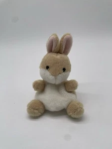 Aurora Palm Pals Hase Kaninchen Ella hellbraun creme mollig süß - Bild 1 von 2