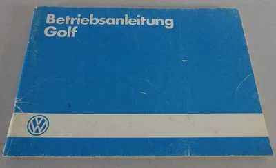 Manual De Instrucciones VW Golf 2 / II Incl. Diesel + GTI Estado 07/1984 - Imagen 1 de 3