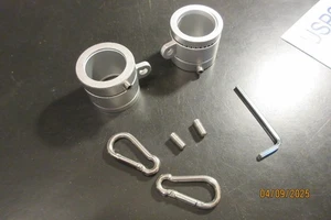 DUPKEV Fahnenmastringe 1 Zoll Fahnenmast Spinner mit Lagern Aluminiumlegierung - Bild 1 von 9