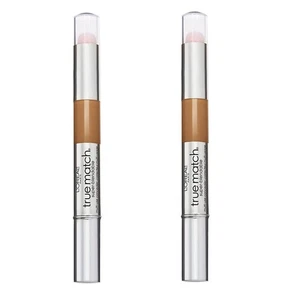Pack of 2 L'Oreal True Match Super-Blendable Concealer Makeup, Dark n7-8 - Picture 1 of 6