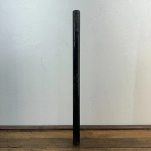 Legal Action BMX Seatpost 22.2 mm  Old School BMX Post Black CRMO Vintage  Steel - Picture 1 of 14