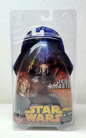 Star Wars SAESEE TIIN 30 Revenge of the Sith Action Figure in CASE 2005 NEW Cover