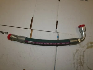 Inline und 90 Grad Hochdruck Hydraulik schwenkbar 5000 PSI mit 16" Hi Pres Schlauch - Bild 1 von 7
